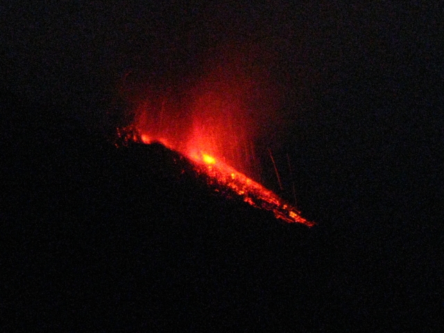 Eruption Nocturne du Stromboli